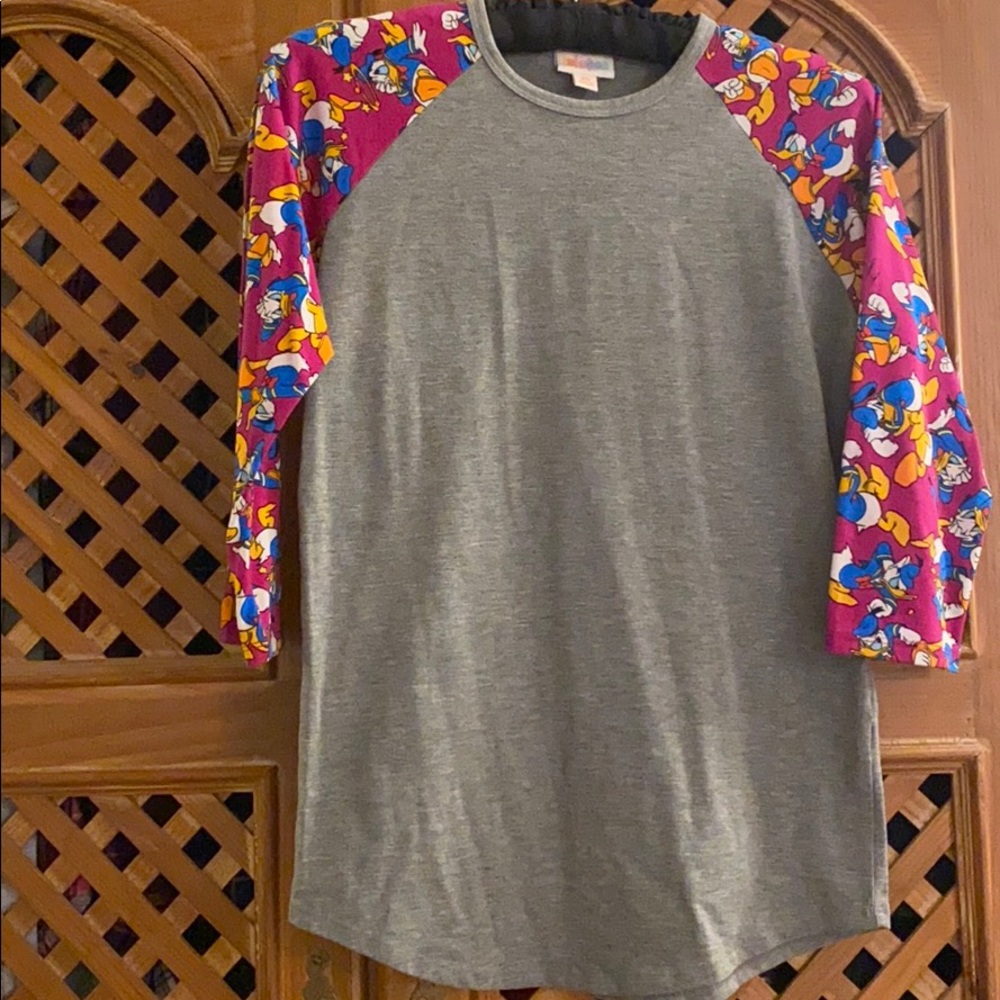 Lula Roe Disney raglan